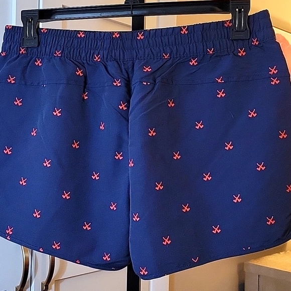 NWOT The North Face Elastic Waist Blue & Orange Athletic Gym Shorts Size Large - Picture 5 of 15